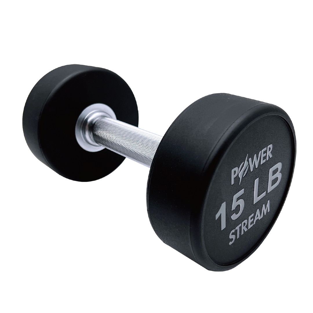 Power Stream 60LBS URETHANE DUMBBELLS(Pair)