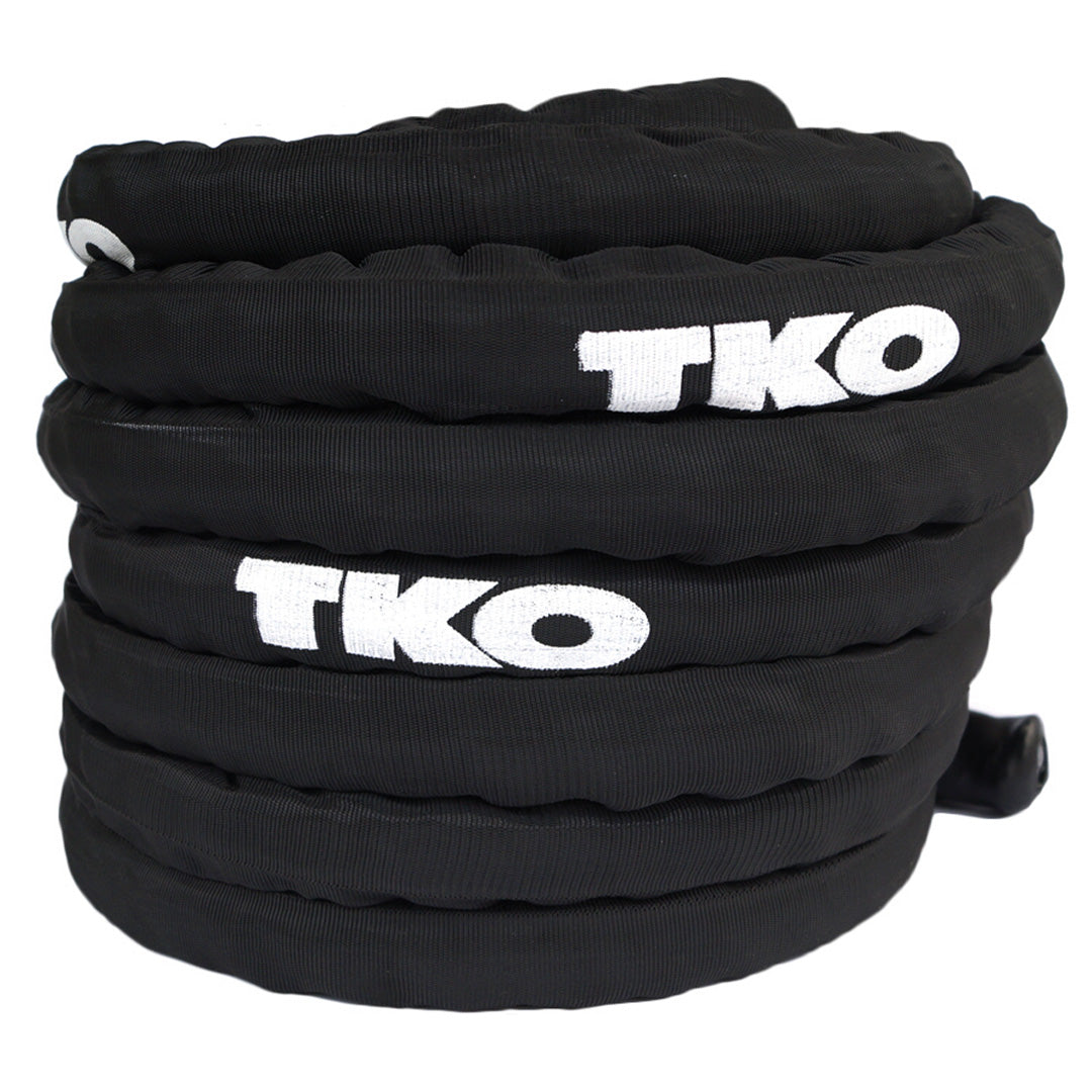 TKO Battle Rope 1.5"-50 feet long, Nylon Covered