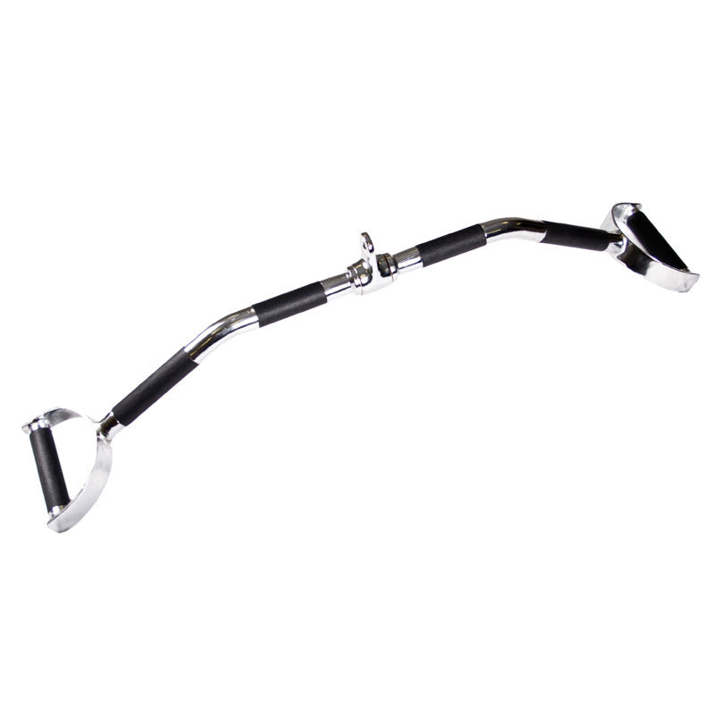 TKO 30" Chrome Pro Lat Bar w/Polyurethane