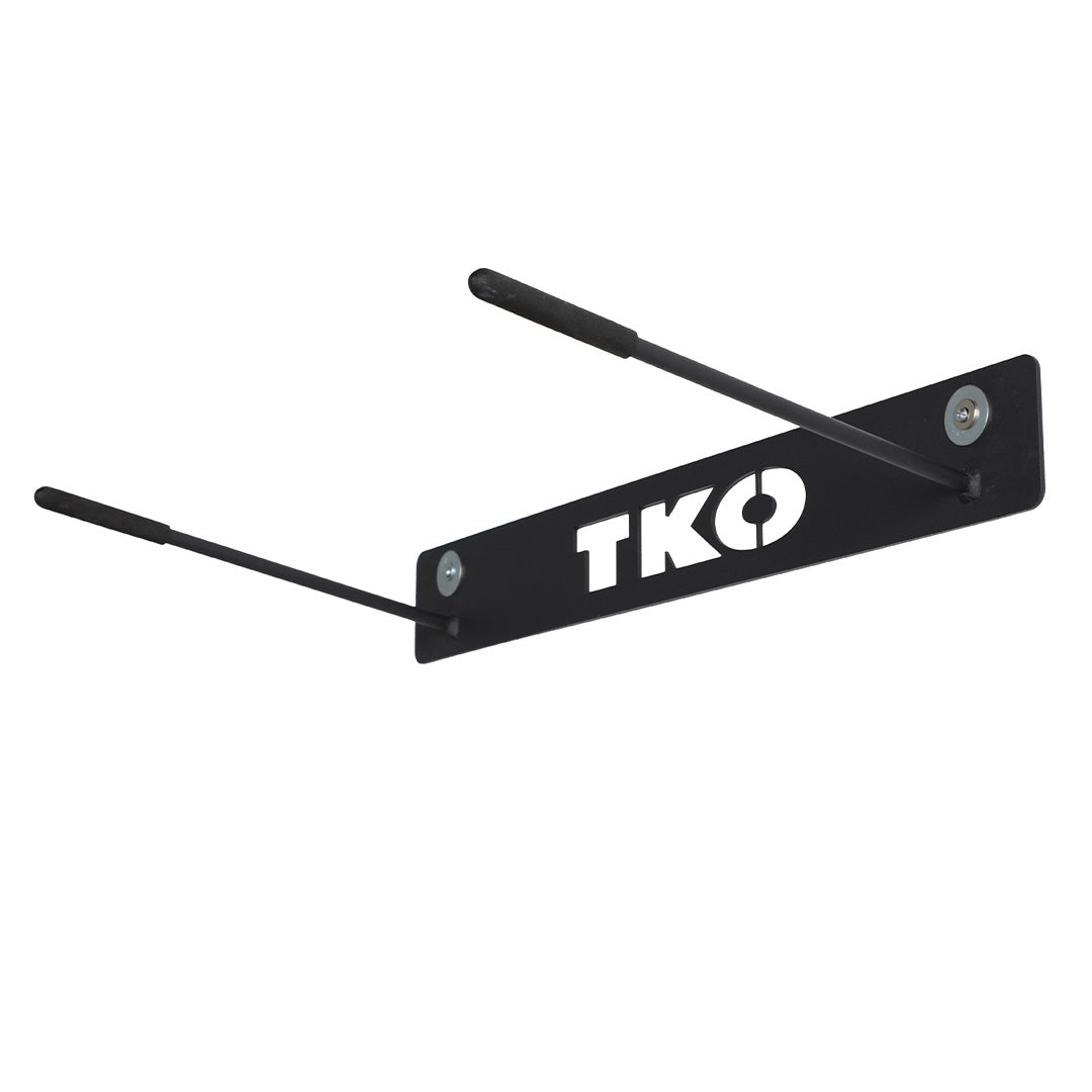 TKO Wall Mounted Mat Rack,BLACK