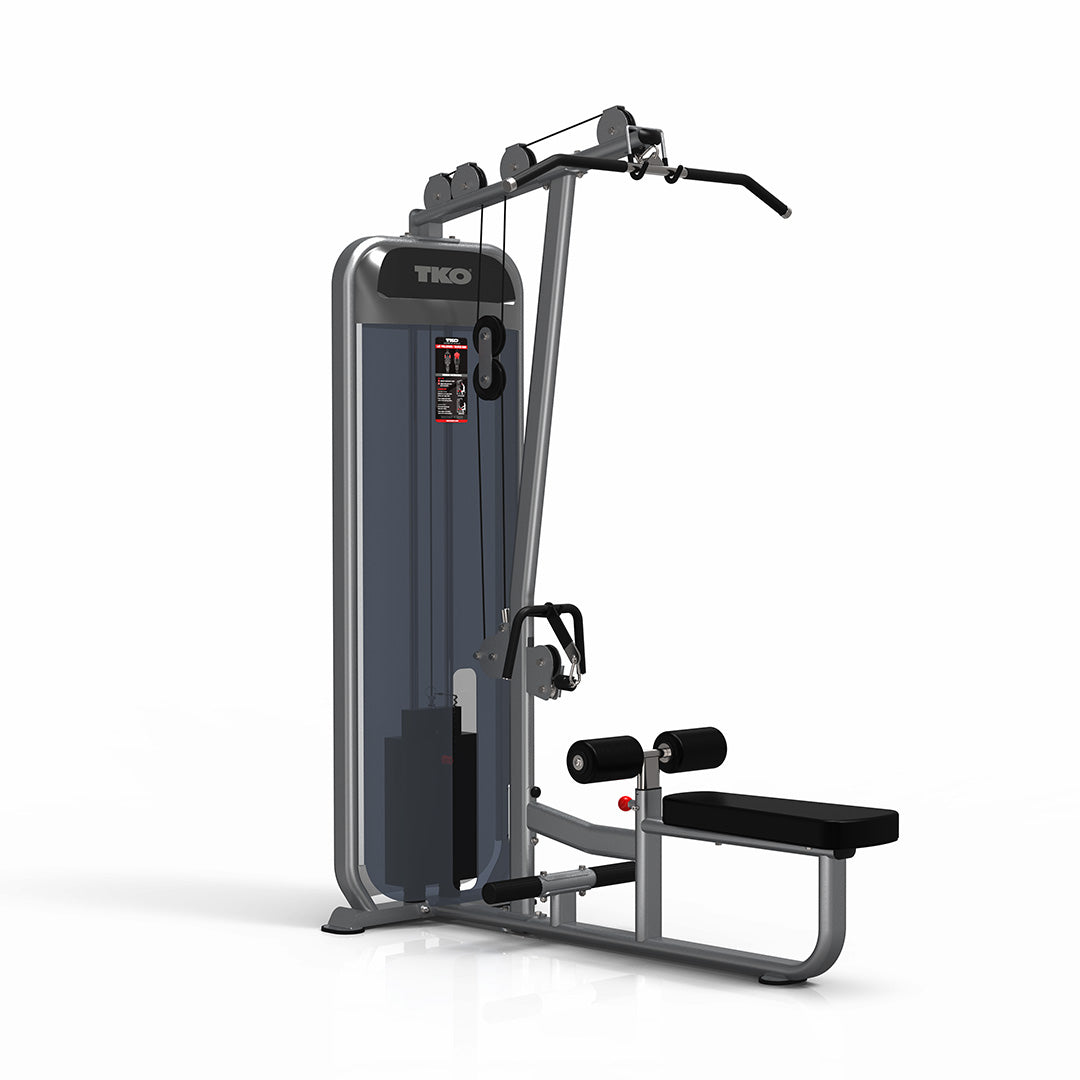TKO Lat Pulldown/Seated Row, GRAPHITE