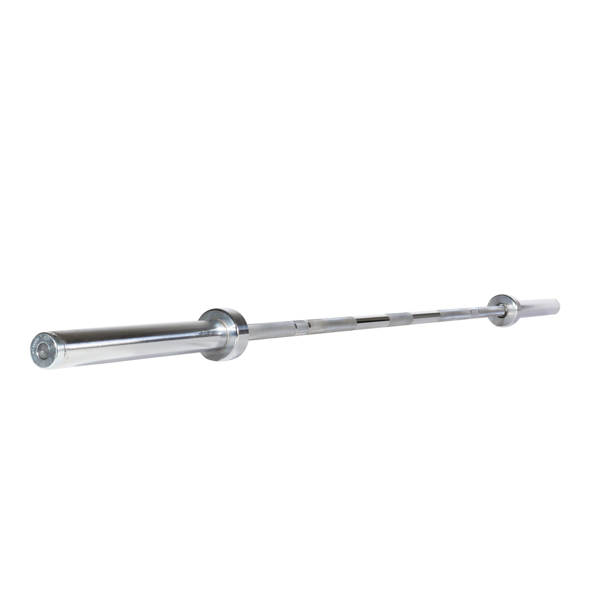 York Barbell Men's 20 kg YORK Olympic Training Bar - 28 mm, Satin Chrome