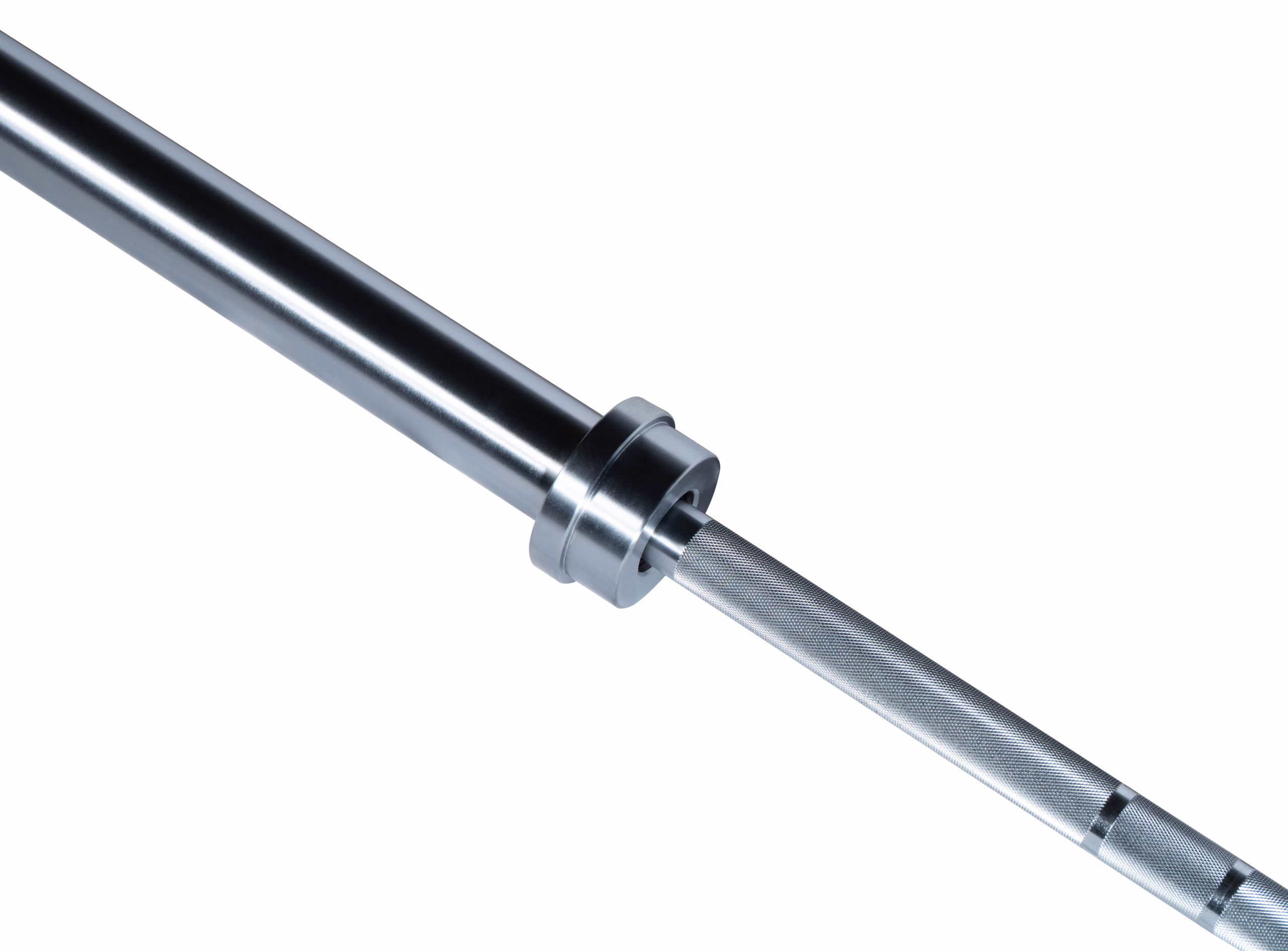 York Barbell 7' USA Power Bar - 1500 lb Test, 29 mm, Satin Chrome