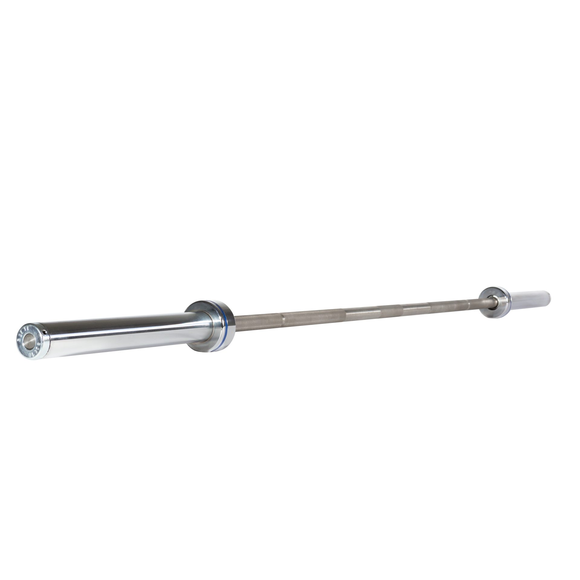York Barbell 20 Kg Men's Elite Stainless Steel Bar with Needle Bearing Sleeves 28mm