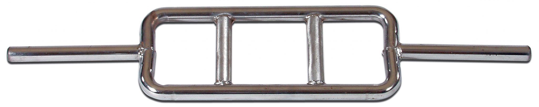 York Barbell York Std Chrome Tricep Bar w/ Fixed Inner Collars