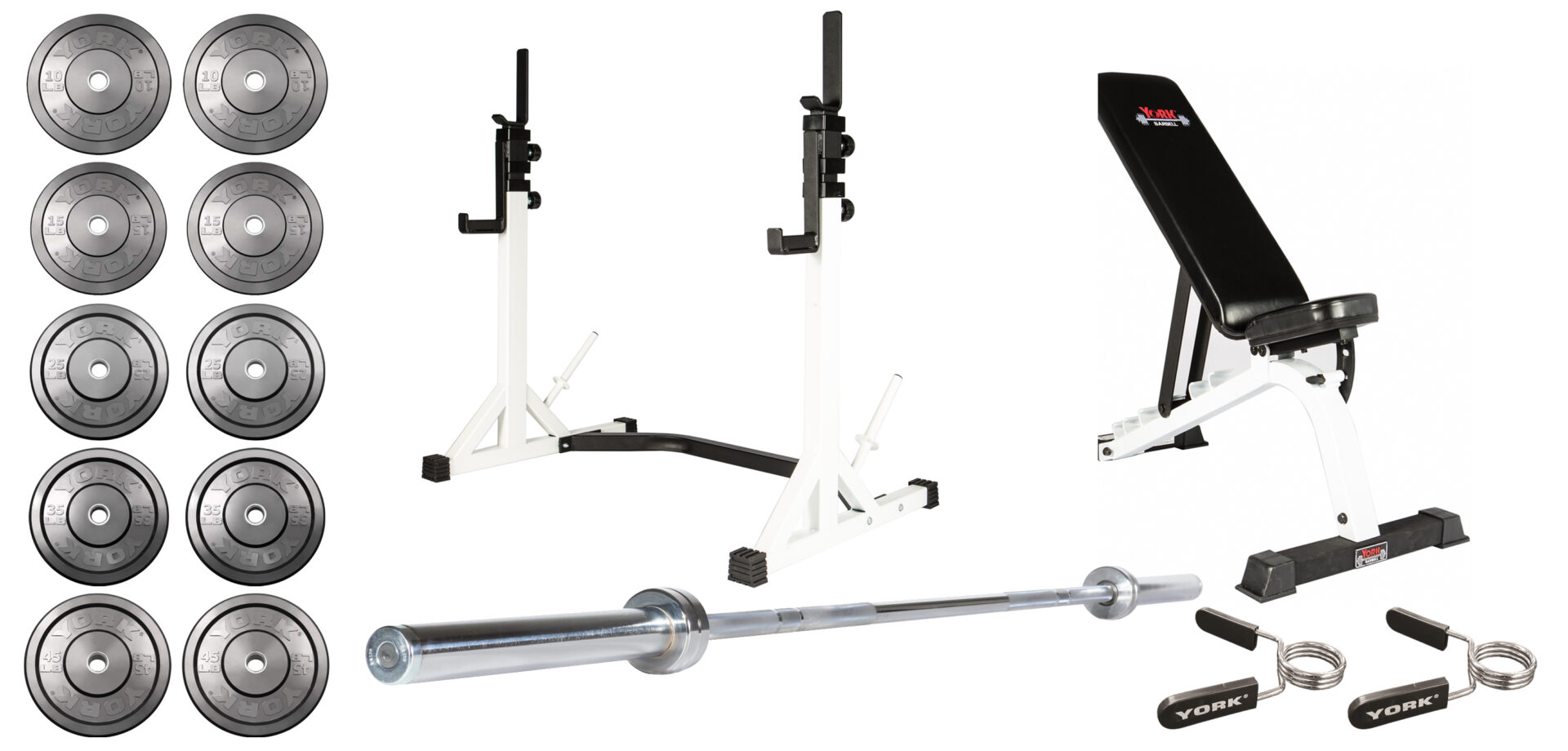 York Barbell YORK USA 10 lb Training Bumper - Black