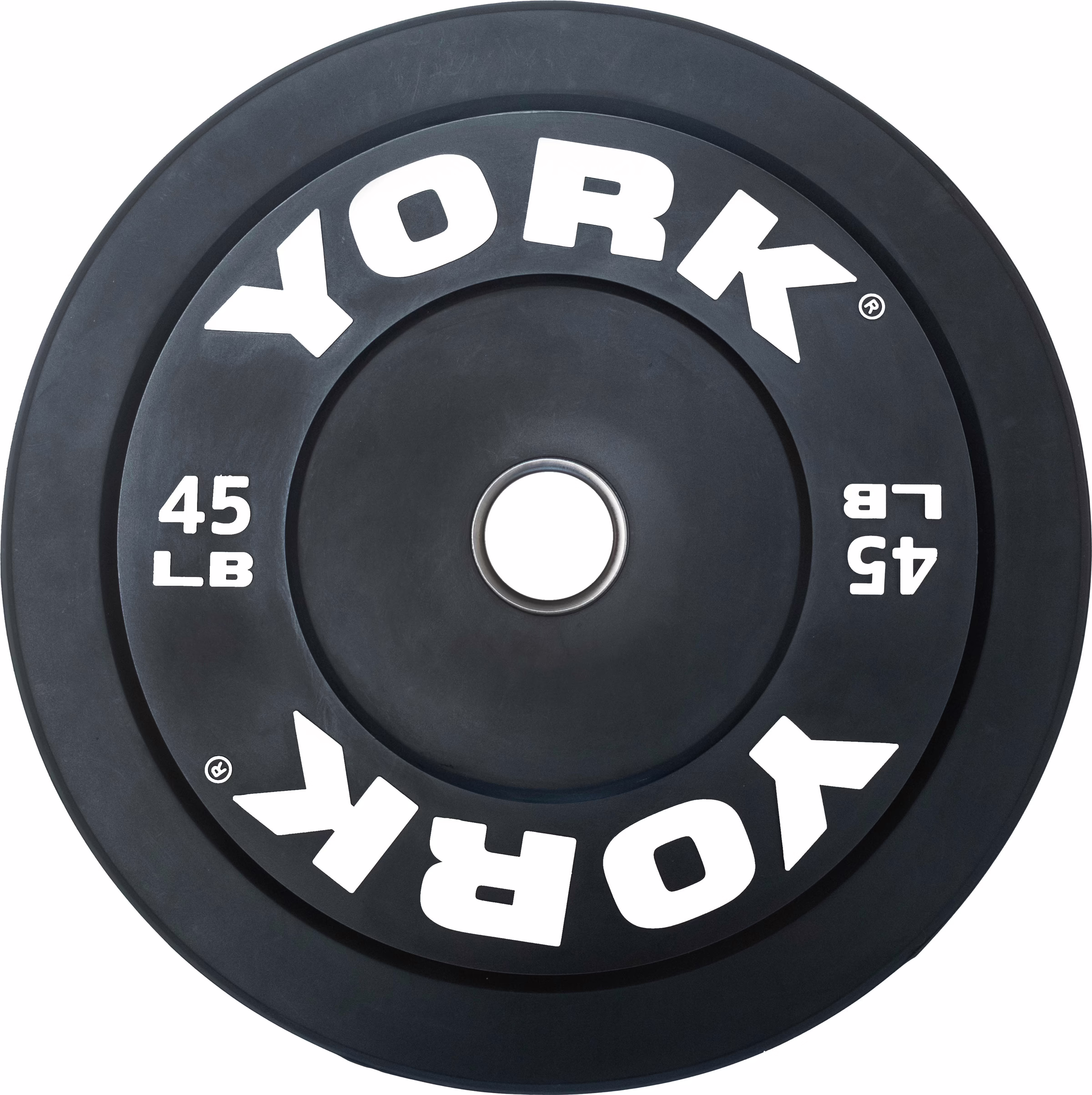 York Barbell YORK USA 15 lb Training Bumper - Black
