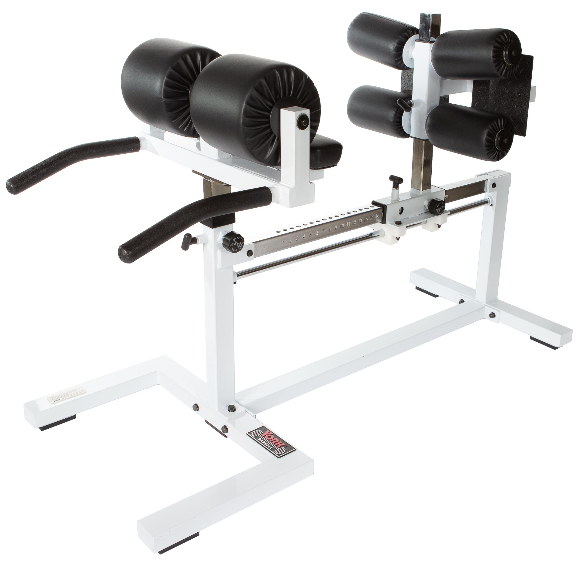 York Barbell ST Glute/ Ham Bench - White