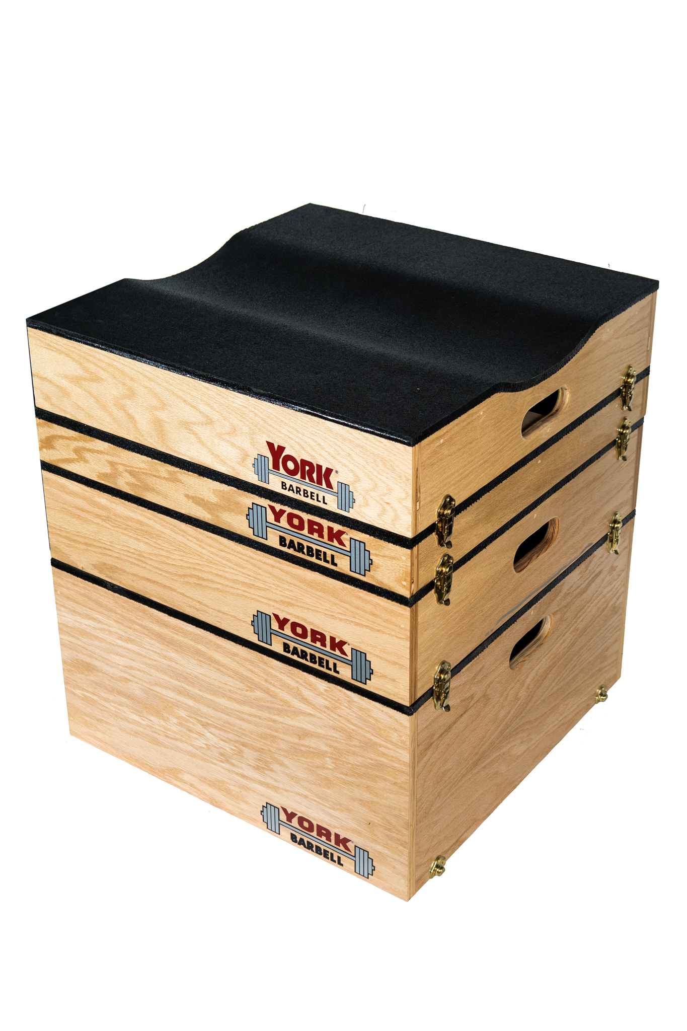 York Barbell Stackable Plyo/ Step-Up Box      24" x 24" x 12"