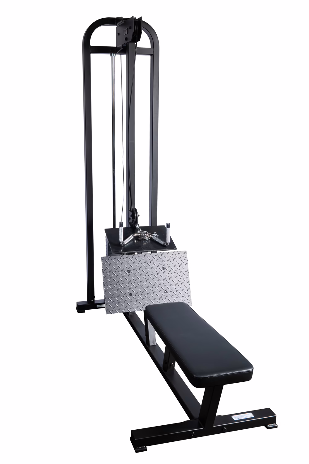 York Barbell ST Low Row - Silver 300 lb weight stack