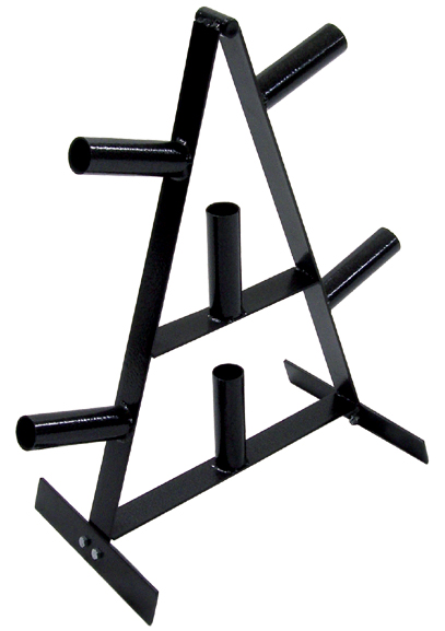 York Barbell YORK 8004 2" Weight Plate Storage Stand (6 holder)