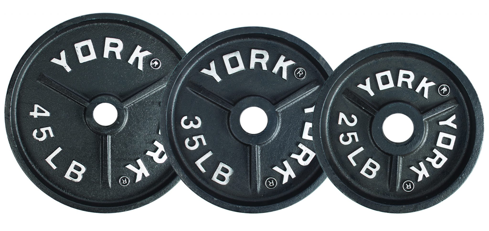 York Barbell 45 lb Deep Dish Olympic Plate